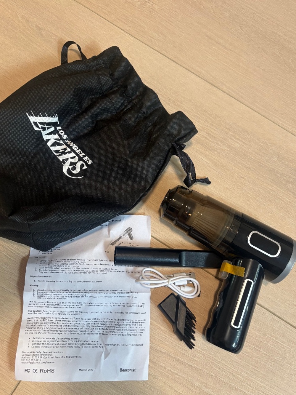 Beacon mini vacuum